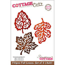 CottageCutz Dies - Filigree Fall Leaves 1.8 inchX2.4 inch,2.5 inchX2.6 inch*