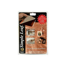 Speedball Mona Lisa Simple Leaf Metal Sheets 5.5in X 5.5in 18 pack - Silver*