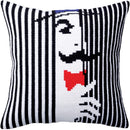 Collection DArt Stamped Needlepoint Cushion Kit 40X40cm - I Am Spying On You*