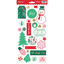 My Minds Eye - Holly Jolly - Chipboard Elements 6 inch X12 inch 2 pack*