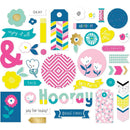 My Minds Eye - Mixed Bag Cardstock Die-Cuts 45 per pack - One Fine Day*