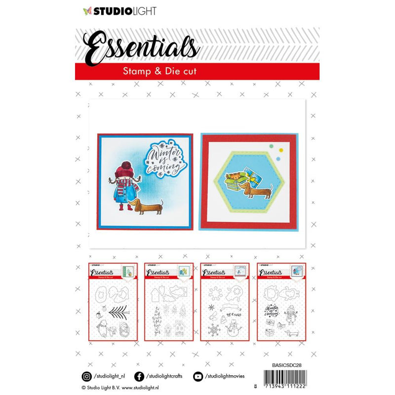 Studio Light - Essentials Stamp & Die Set - 28*