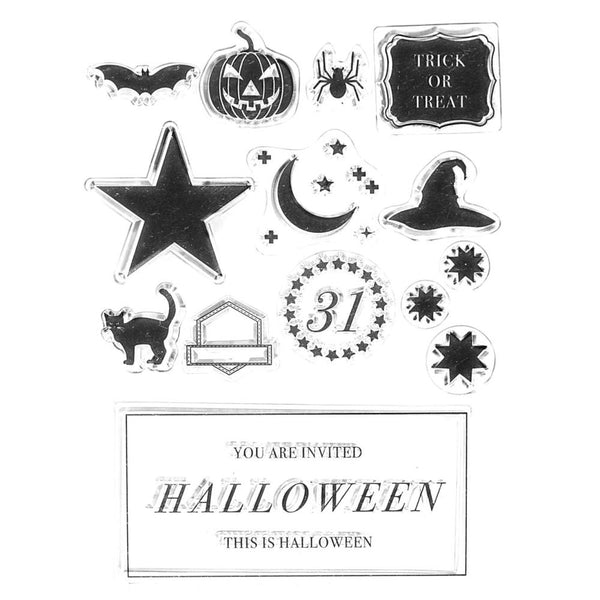 Teresa Collins Clear Stamp Set After Midnight*