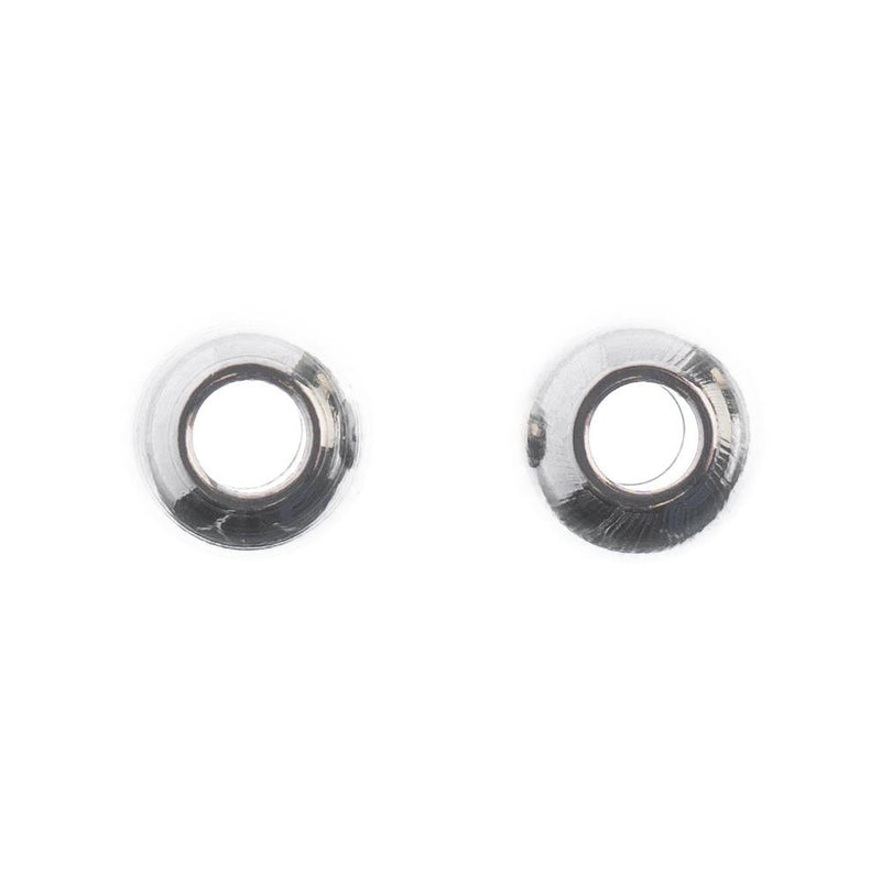 John Bead Stainless Steel Round Spacer Bead 20 pack - 6mm*