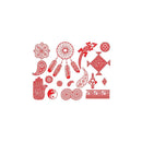 Find It Trading Textile Stamps - Ethnic
