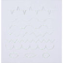 Creative Impressions Embroidery Shape Template Set 5 pack