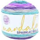 Lion Brand Mandala Sparkle Yarn - Aquila