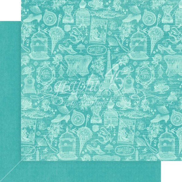 Graphic 45 Double-Sided Paper Pad 12in x 12in 16/Pkg - Ephemera Queen*