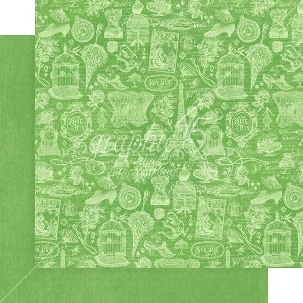 Graphic 45 Double-Sided Paper Pad 12in x 12in 16/Pkg - Ephemera Queen*