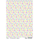 Ciao Bella Rice Paper Sheet A4  - Polka Dots, My First Year*