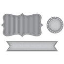 Spellbinders Etched Dies - Sweet Confections Label And Banner*