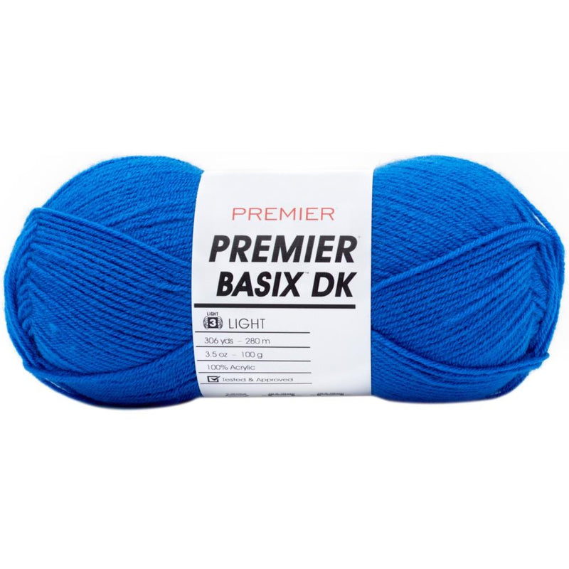 Premier Yarns Basix DK Yarn - Royal Blue 100g