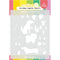 Waffle Flower Stencil 5.25"X6.5" - Birthday Puppies*