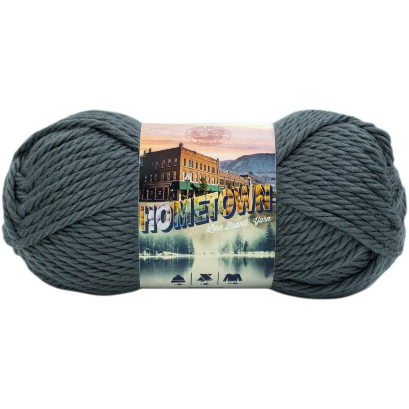 Lion Brand Hometown Yarn - Slatington Slate 142g – CraftOnline