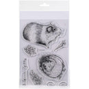 Pink Ink Designs - A5 Clear Stamp Set - Guinea Wig
