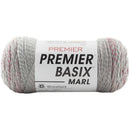Premier Yarns Basix Worsted Marl Yarn - Rose Quartz Marl 140g*