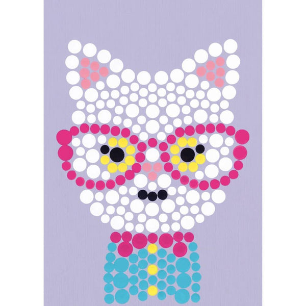 Paint Works Paint By Number Kit 5"x 7" - Cat Dots*