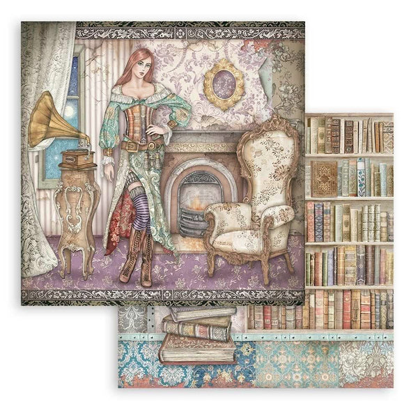 Stamperia Double-Sided Paper Pad 6"x6" 10 pack - Lady Vagabond Lifestyle