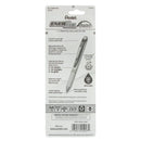 Pentel EnerGel Pearl Retractable Liquid Gel Pen 0.7mm 3 pack - Assorted Colours*