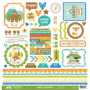 Doodlebug This & That Cardstock Stickers 12"X12" Great Outdoors*