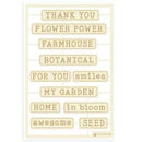 P13 Die-Cut Chipboard Embellishments 4"X6" - Farm Sweet Farm