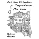 The Card Hut Clear Stamps 6"X4" By Dennis Lewan 004 - Victorian House*