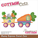 CottageCutz Dies - Bunny Express Carrot Cars*