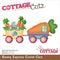 CottageCutz Dies - Bunny Express Carrot Cars*