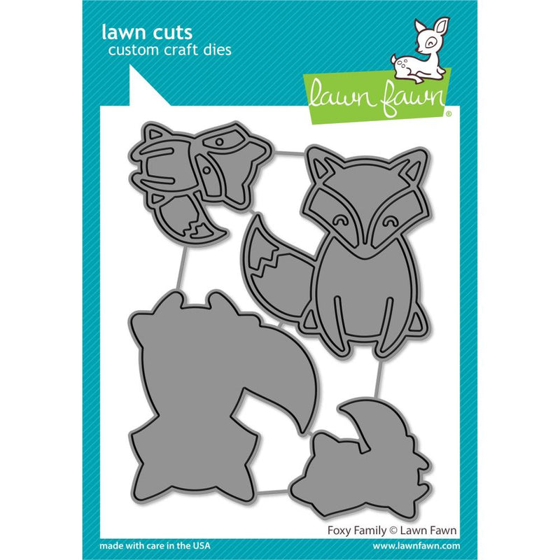 Lawn Cuts Custom Craft Dies - Foxy Family*