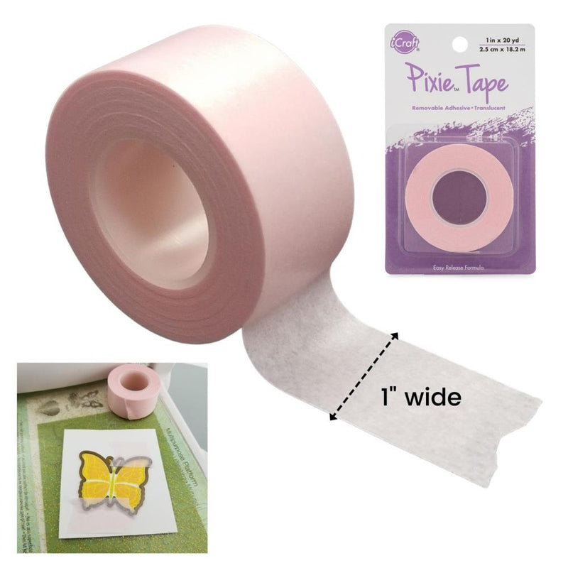 iCraft Pixie Tape Removable Tape 1"x20yd