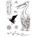 Pink Ink Designs A5 Clear Stamp Set - Pelican*