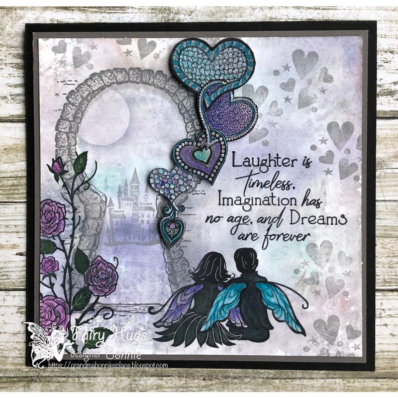 Fairy Hugs Clear Stamps - Fairy Couple*