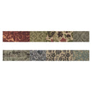 Tim Holtz Idea-Ology Linen Tape 1"X3yd 2 pack  Patchwork