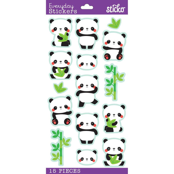 Sticko Themed Stickers - Rolly Polly Panda*