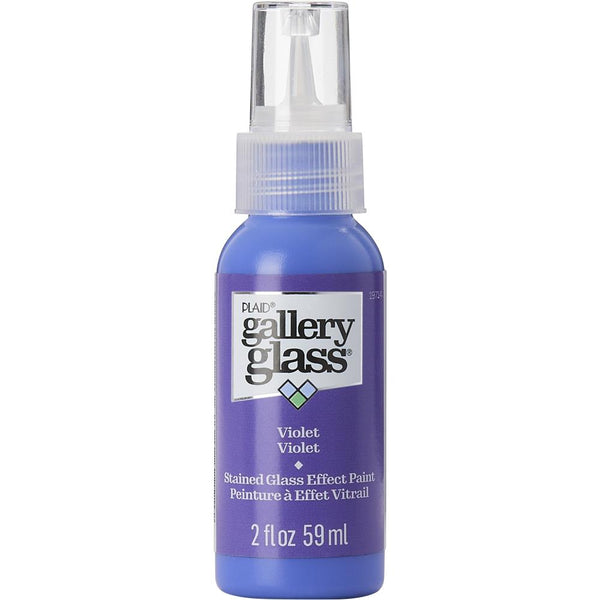 FolkArt Gallery Glass Paint 2oz - Violet*