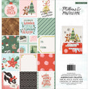 Crate Paper Single-Sided Paper Pad 12"x 12" 48 pack - Mittens & Mistletoe*
