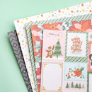 Crate Paper Single-Sided Paper Pad 12"x 12" 48 pack - Mittens & Mistletoe*