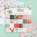 Crate Paper Single-Sided Paper Pad 12"x 12" 48 pack - Mittens & Mistletoe*