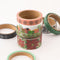 Vicki Boutin Evergreen & Holly Washi Tape 8 pack with Gold Foil Accents*