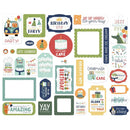 Echo Park cardstock ephemera 33-pack frames & tags: A Birthday Wish Boy*