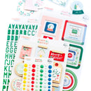 Pinkfresh Chipboard Frames Stickers - Happy Holidays*