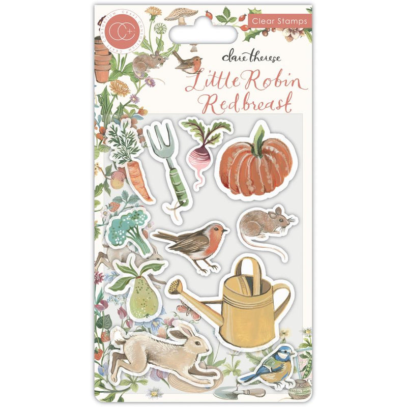 Craft Consortium A5 clear stamps Little Robin Redbreast*