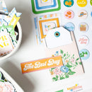 PinkFresh Journaling Bits 13/Pkg Flower Market*