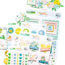 PinkFresh Chipboard Frames Stickers - Flower Market*