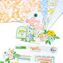 PinkFresh Chipboard Frames Stickers - Flower Market*