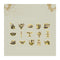 Poppy Crafts Fate Symphony Gold Foil Sticker collection - Vintage Tea