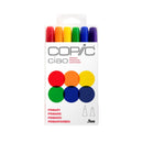 Copic Ciao Markers 6 pack  Primary