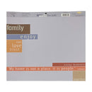 My Minds Eye Lay-Over Layout  - 12x12 Inch - Acid Free - Family*