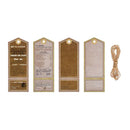 Poppy Crafts Retro Hangtags 10pcs - Air Union*