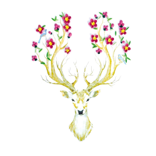 Poppy Crafts A4 Quilling Kit 6 - Pretty Deer*